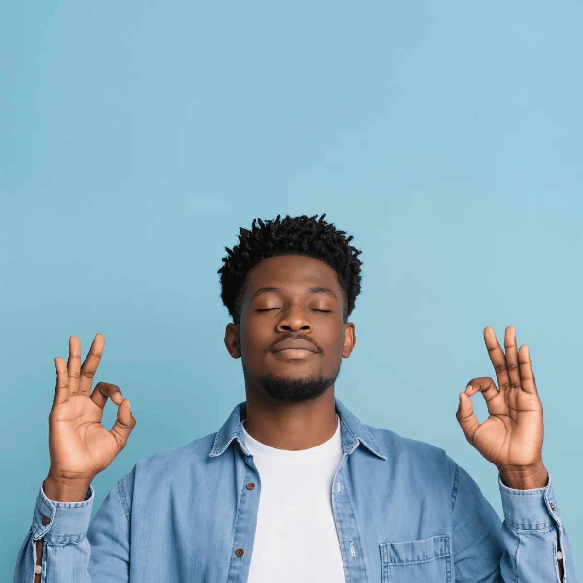 Free Calm Person Template to Edit Online