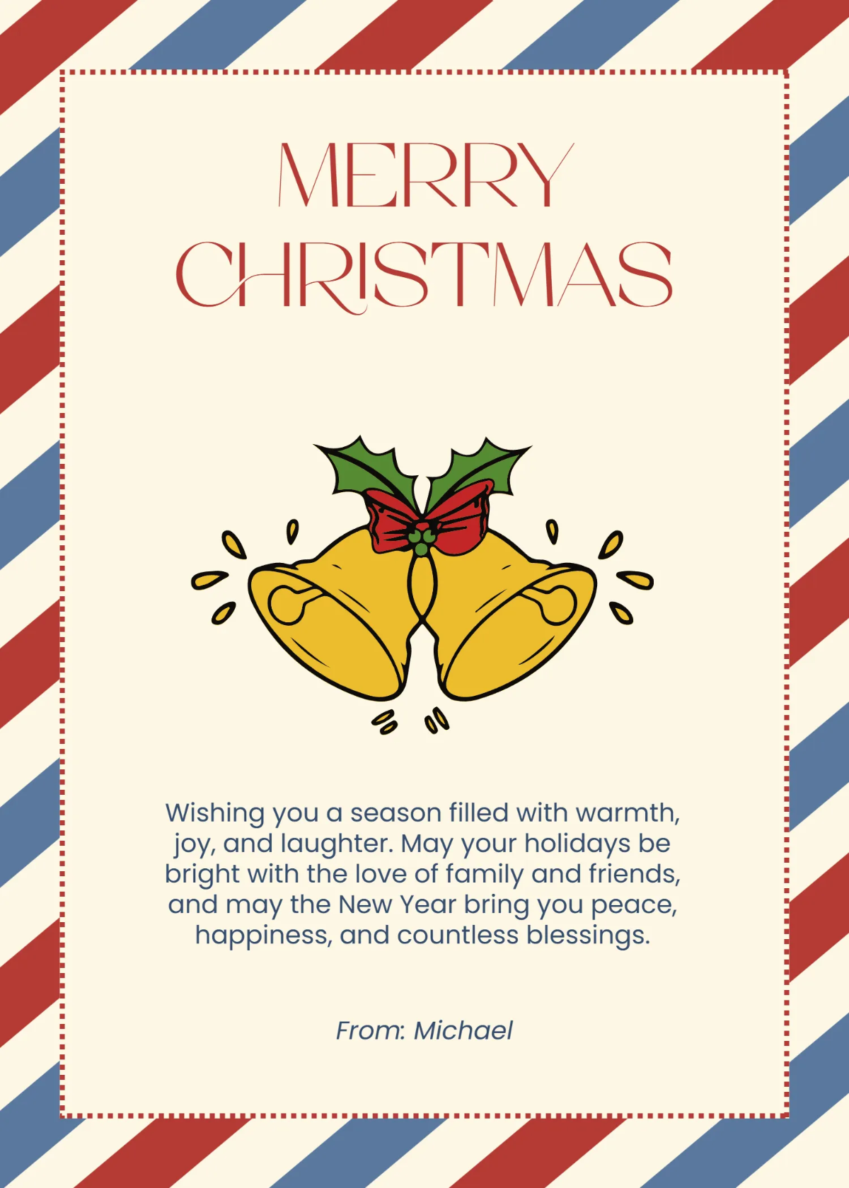 Free Classic Merry Christmas Wishes Template to Edit Online Free Classic Merry Christmas Wishes Template to Edit Online