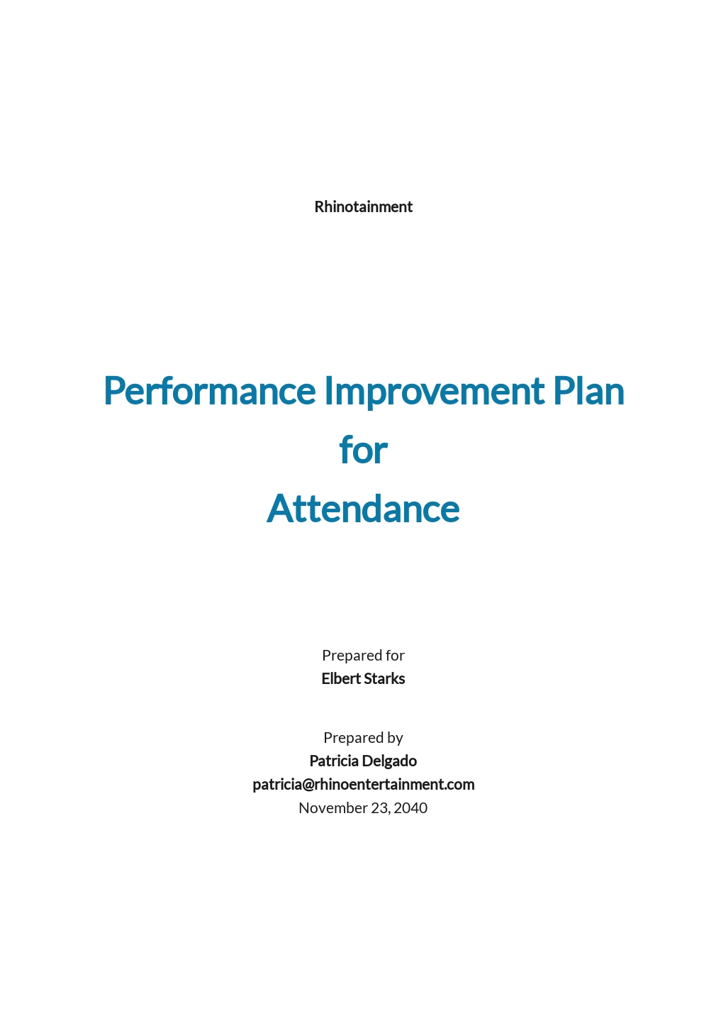 Performance Improvement Plan for Attendance Template.jpe