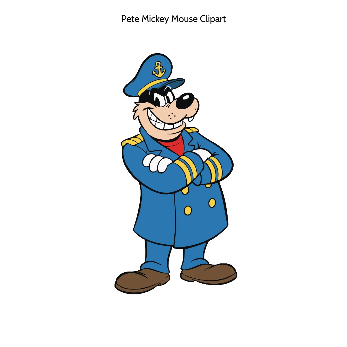 Free Pete Mickey Mouse Vector Clipart (PNG, SVG) to Edit Online Free Pete Mickey Mouse Vector Clipart (PNG, SVG) to Edit Online