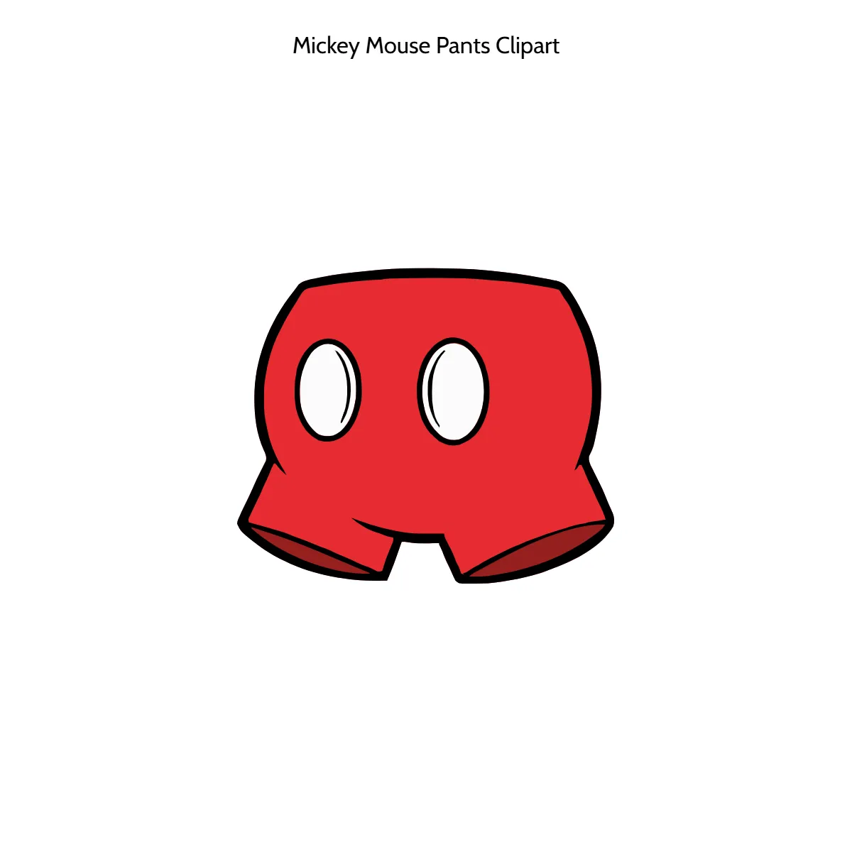 Free Mickey Mouse Pants Vector Clipart (PNG, SVG) to Edit Online Free Mickey Mouse Pants Vector Clipart (PNG, SVG) to Edit Online