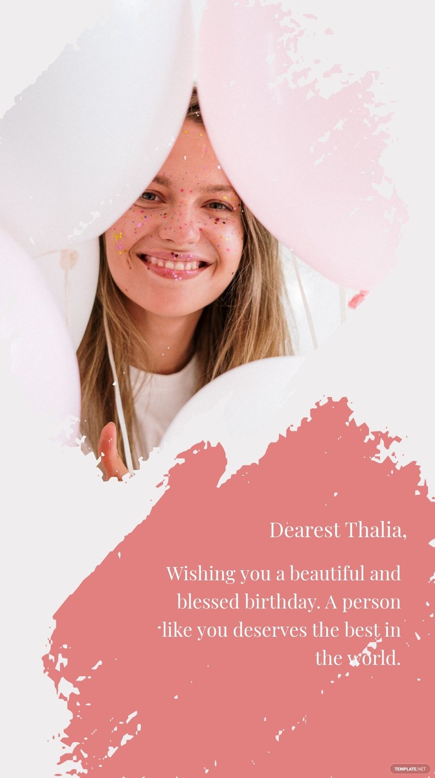 Birthday Wishes Instagram Story Template