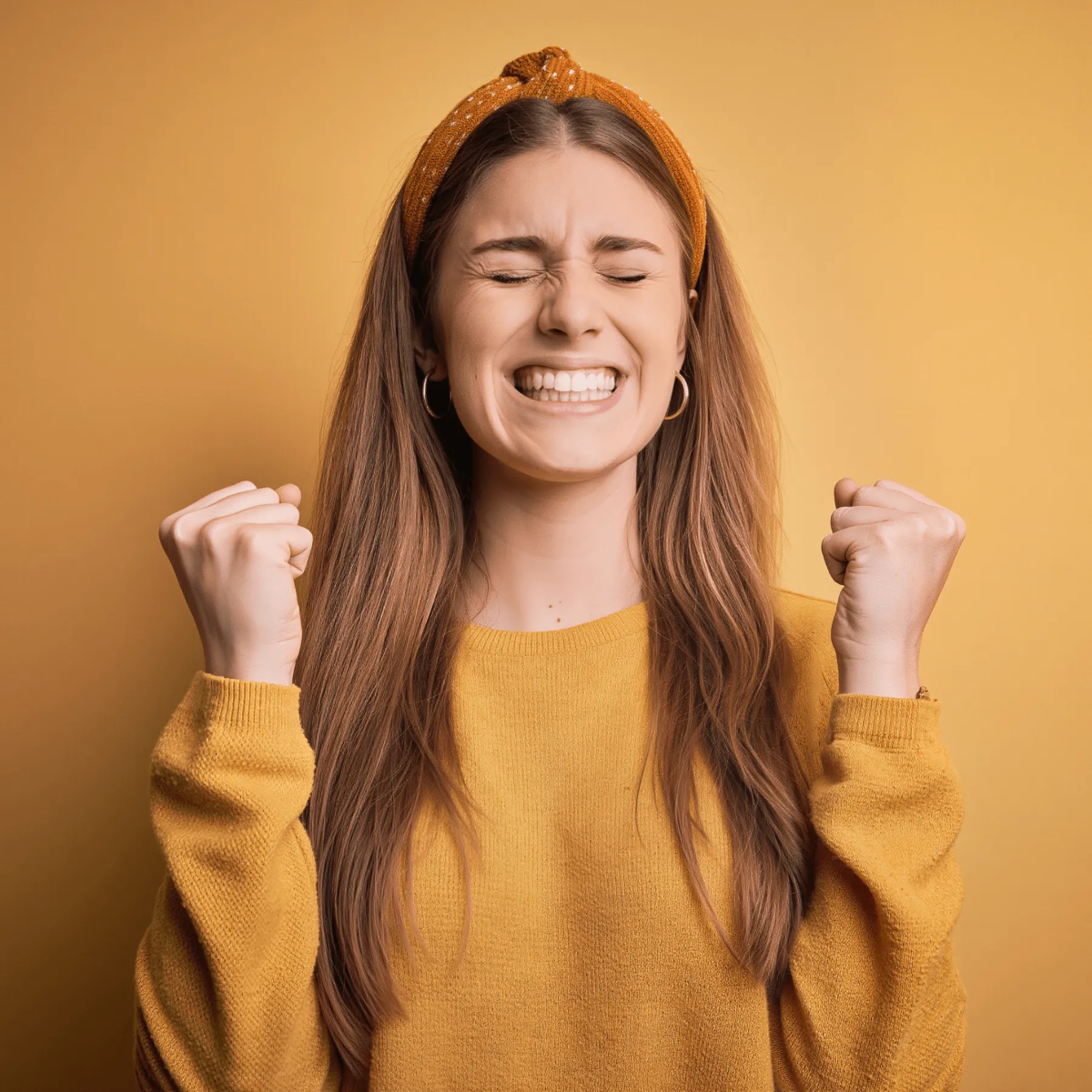 A Photo of a Happy Woman