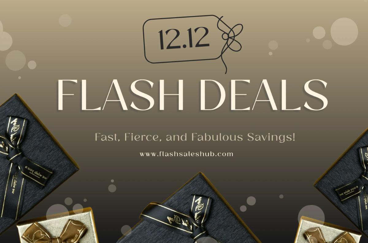 Free 12.12 Holiday Sale Modern Banner Template to Edit Online