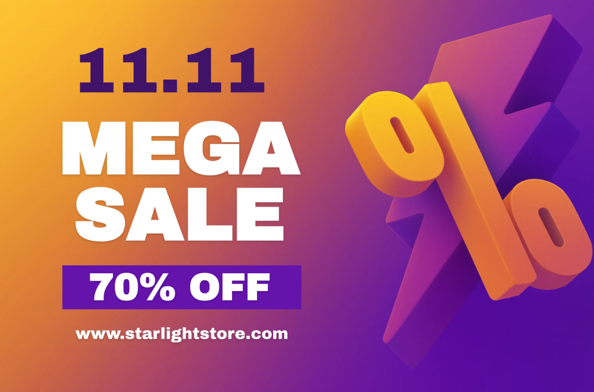 Free 11.11 Sale Banner Template to Edit Online