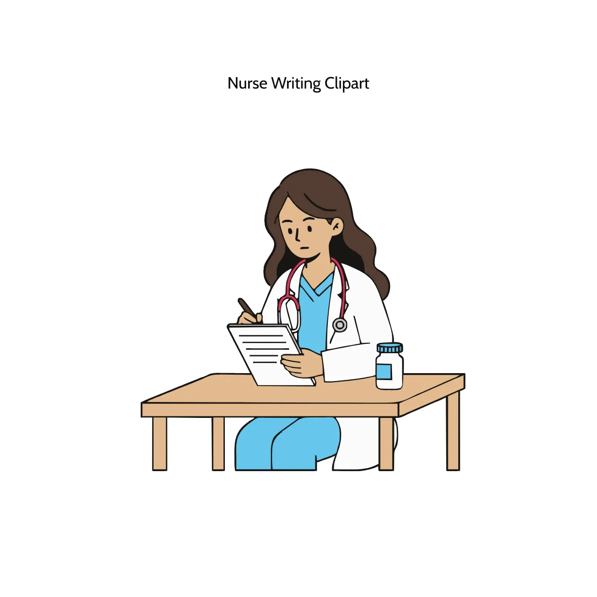 Free Nurse Writing Vector Clipart (PNG, SVG) to Edit Online Free Nurse Writing Vector Clipart (PNG, SVG) to Edit Online