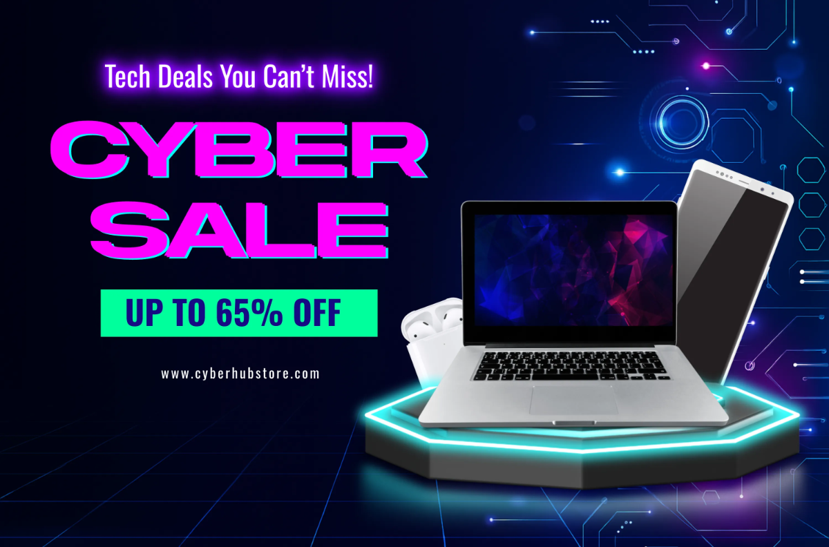 Free Cyber Sale Banner Template to Edit Online