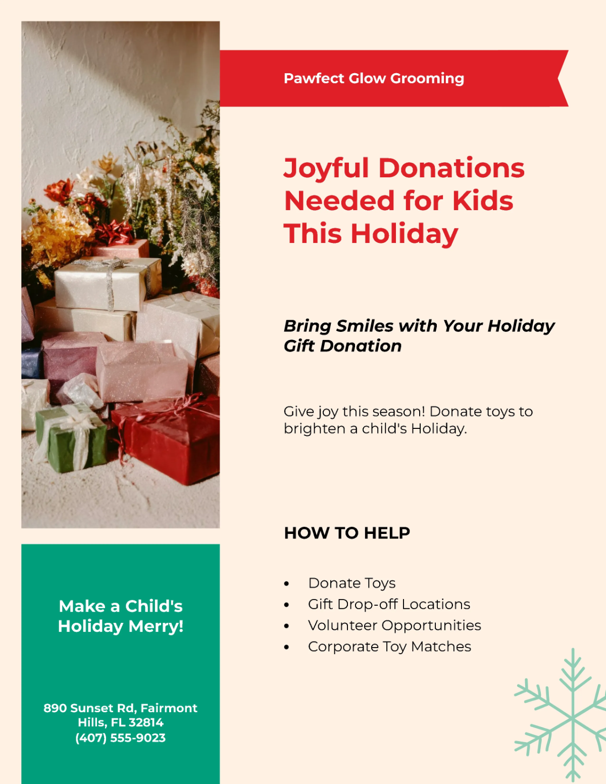 Free Christmas Toy Drive Flyer Template to Edit Online Free Christmas Toy Drive Flyer Template to Edit Online