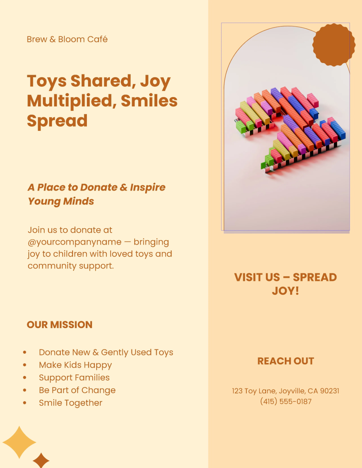 Free Aesthetic Children Toy Drive Flyer Template to Edit Online Free Aesthetic Children Toy Drive Flyer Template to Edit Online