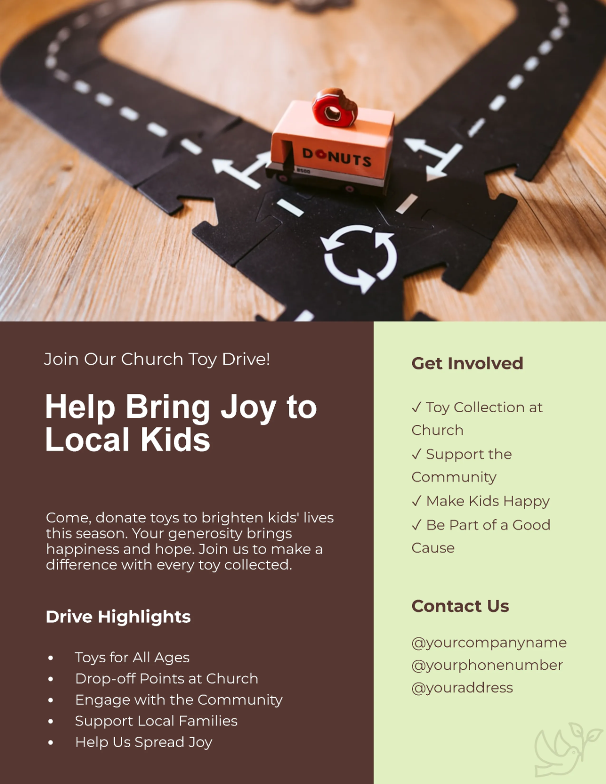 Free Church Toy Drive Flyer Template to Edit Online Free Church Toy Drive Flyer Template to Edit Online