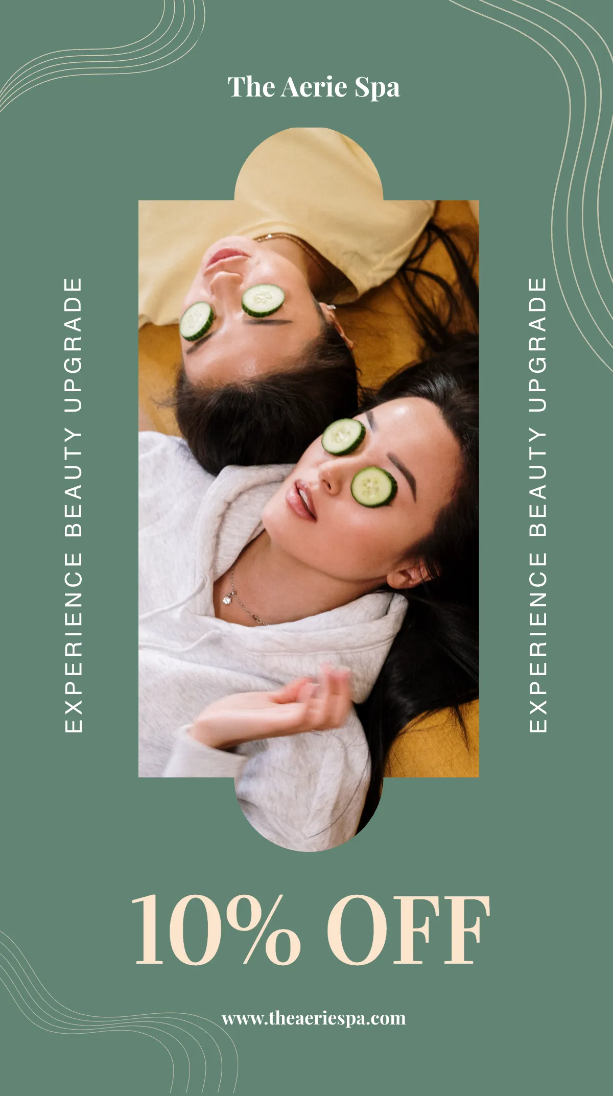 Free Med Spa Instagram Story Template to Edit Online