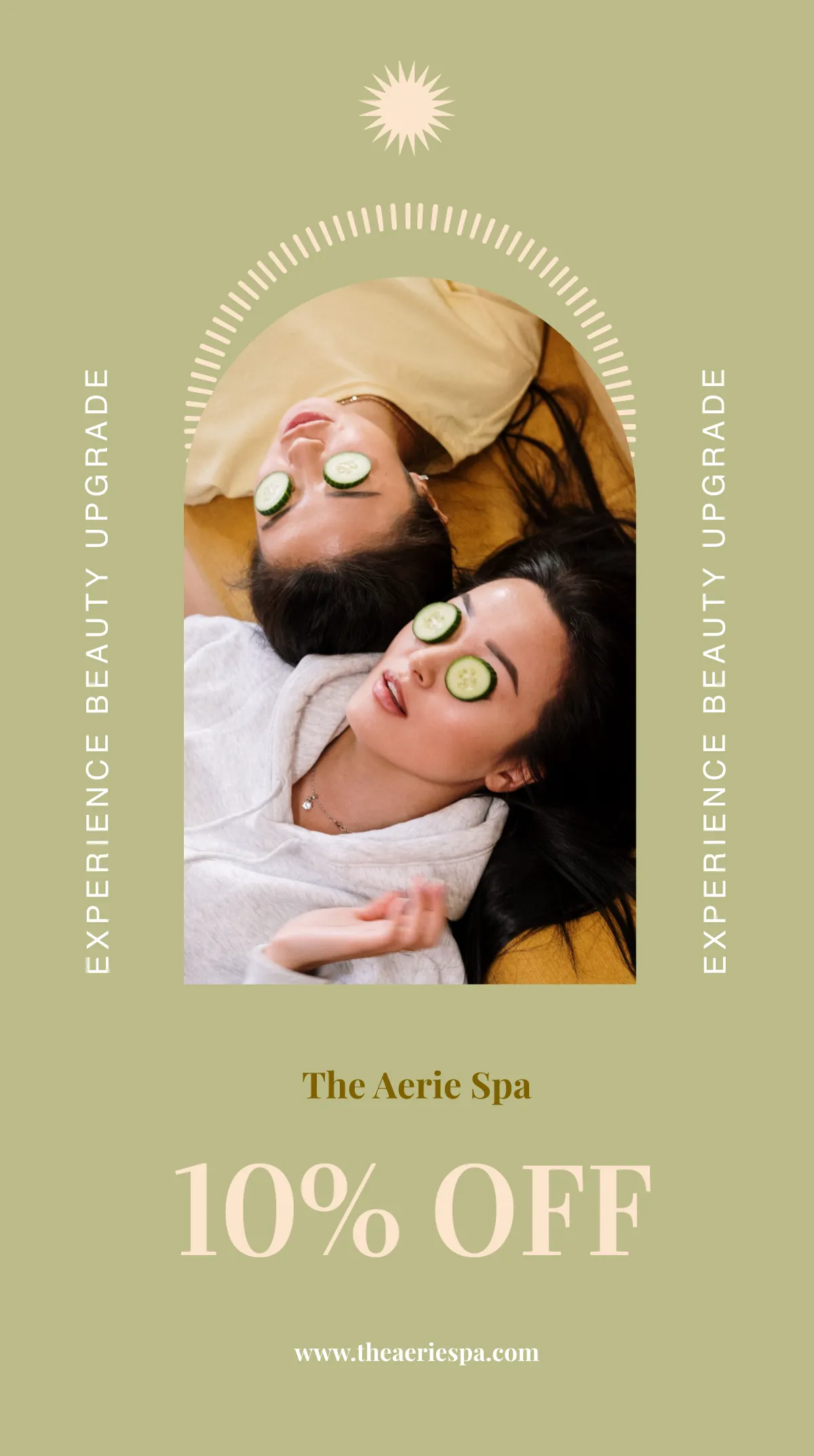 Free Med Spa Instagram Story Template to Edit Online