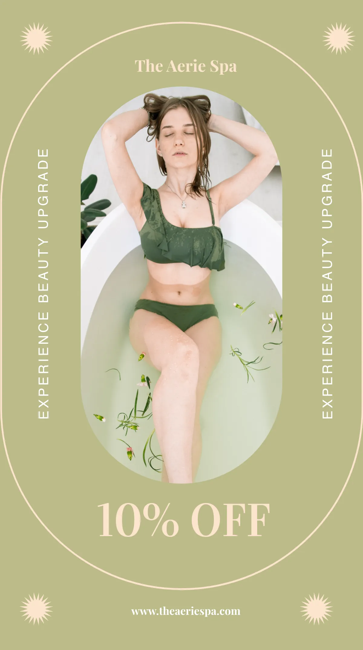 Free Med Spa Instagram Story Template to Edit Online