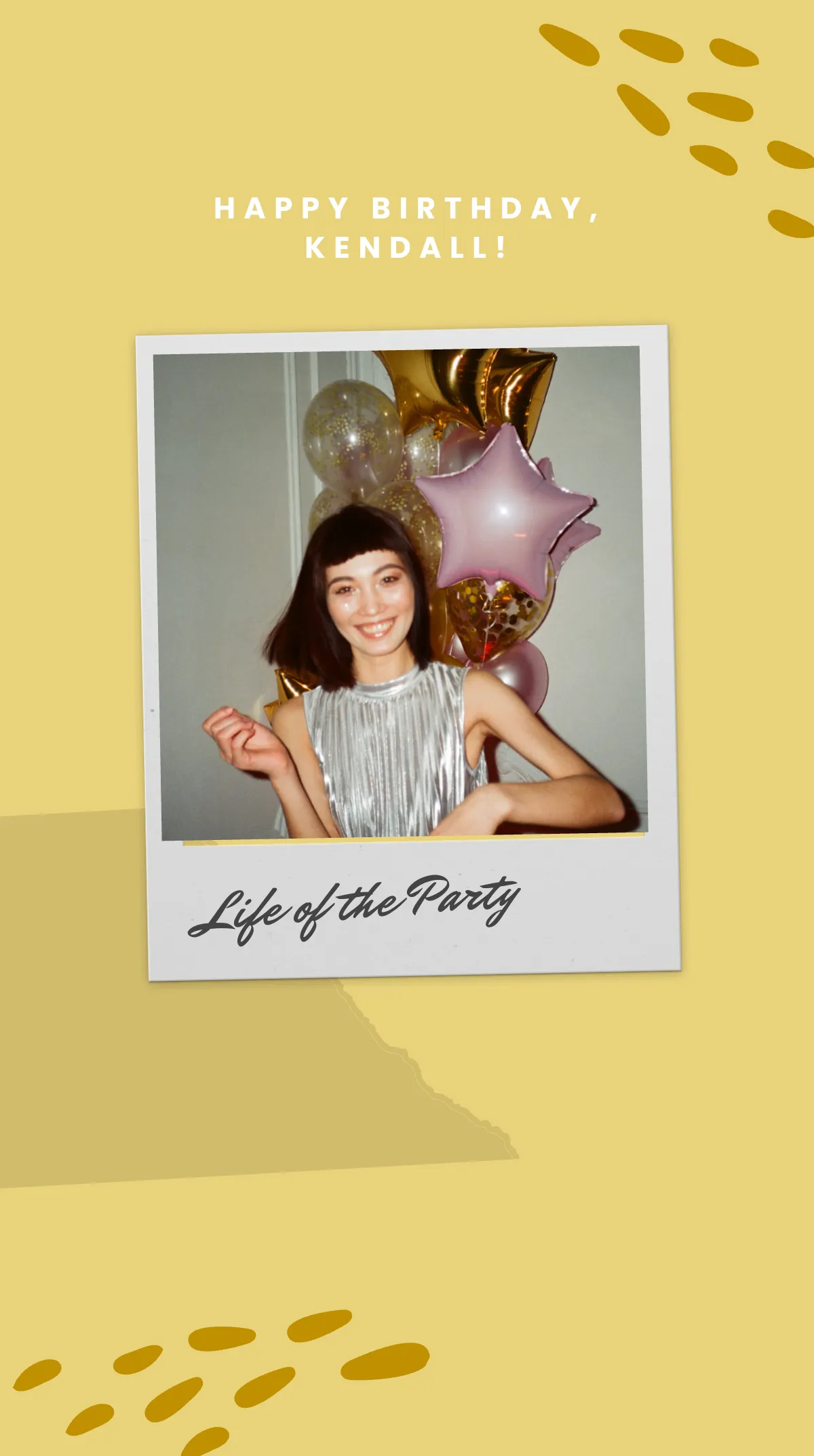 Free Birthday Club Party Instagram Story Template to Edit Online