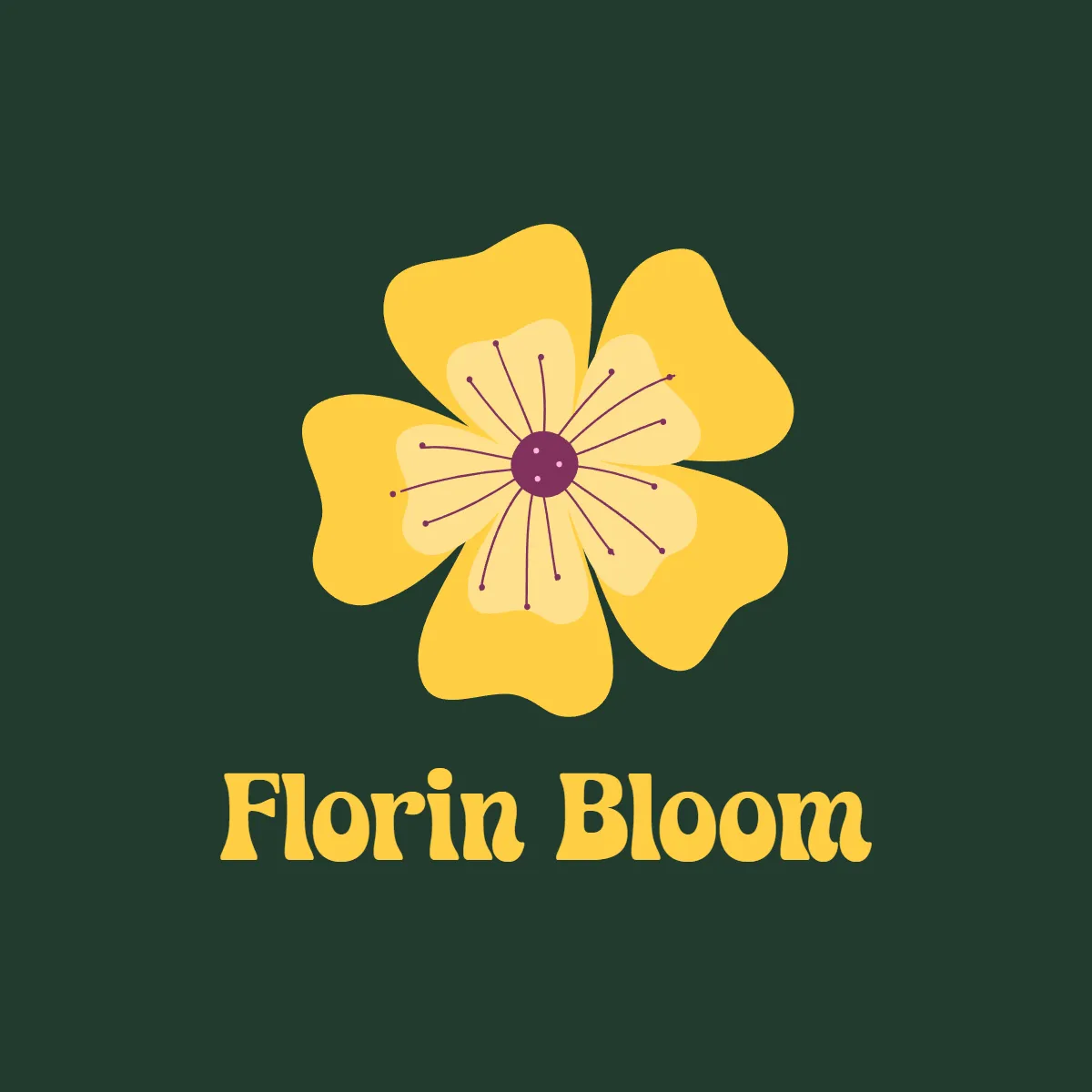 Blossom Flower Logo