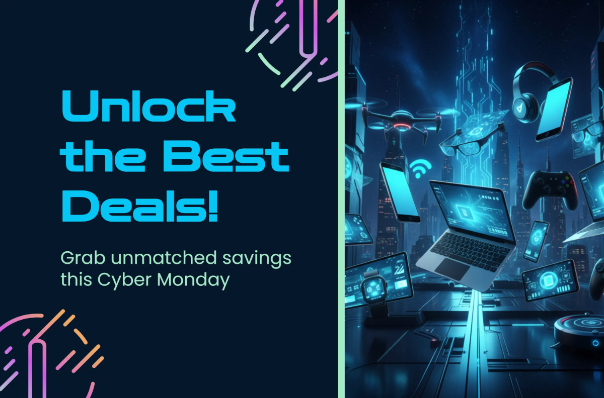 Free Cyber Monday Deals Template to Edit Online