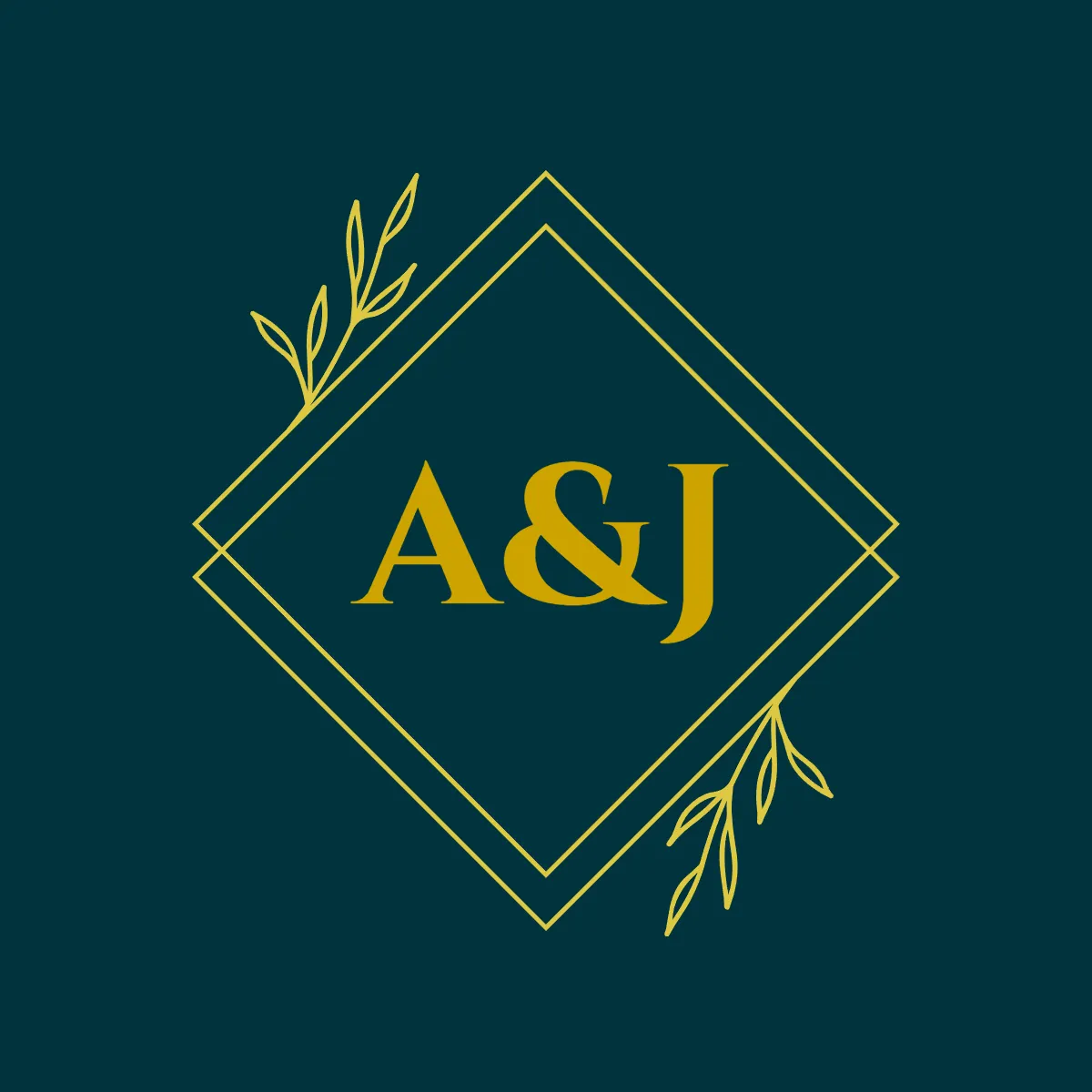 Monogram Flower Logo