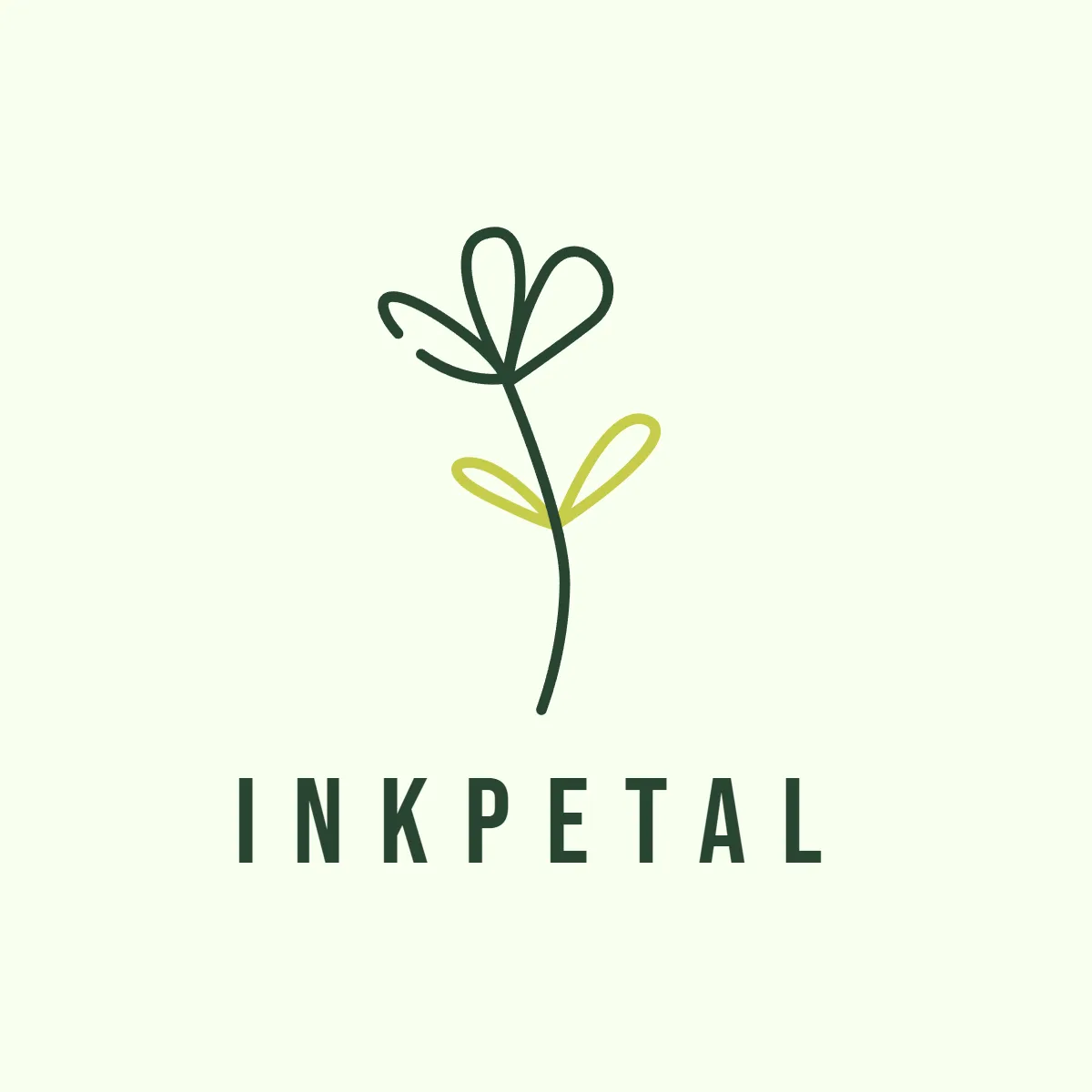 Line Art Flower Logo