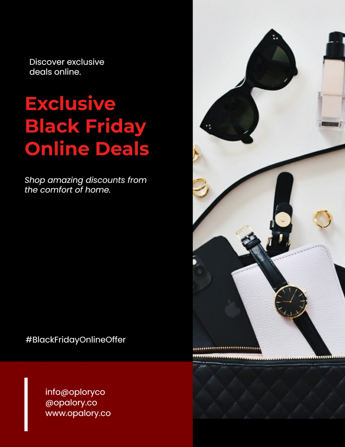 Free Online Black Friday Offer Template to Edit Online