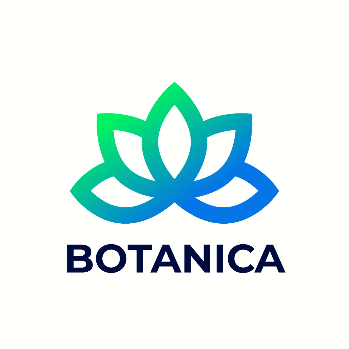 Gradient Flower Logo