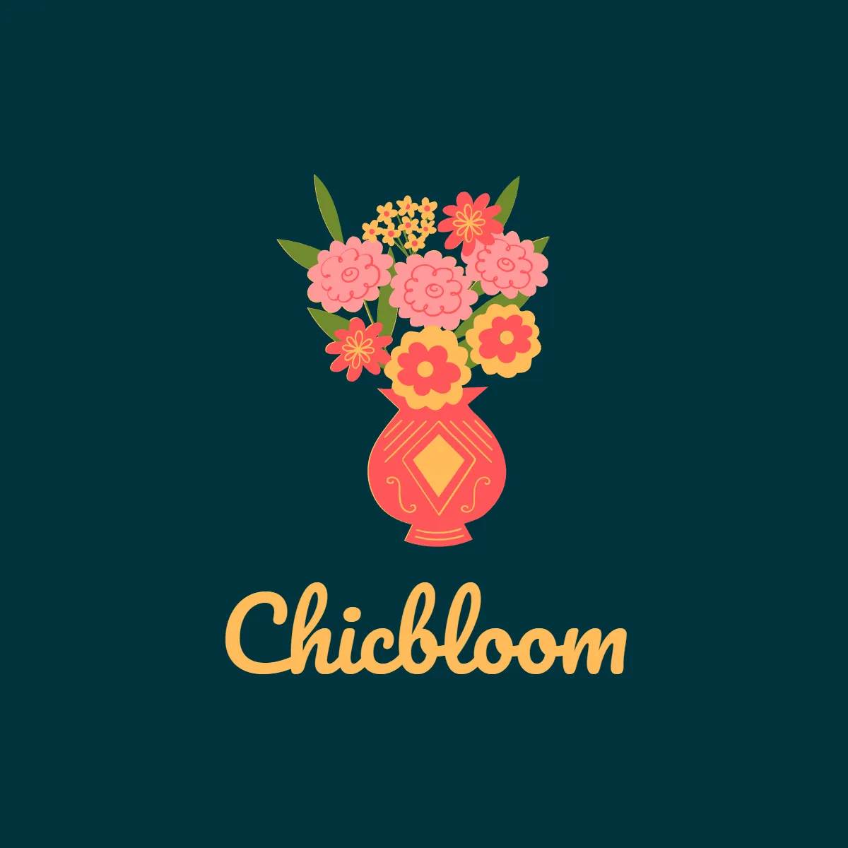 Boutique Flower Logo