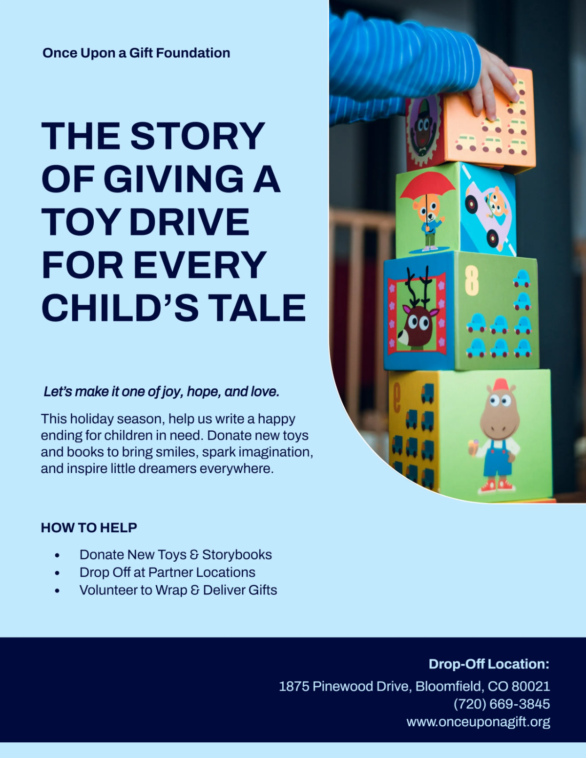Free Story Toy Drive Flyer Template to Edit Online Free Story Toy Drive Flyer Template to Edit Online