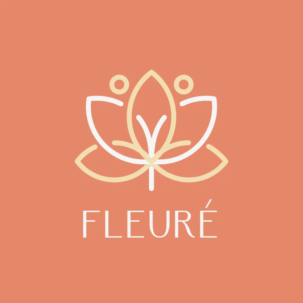 Cosmetic Flower Logo Cosmetic Flower Logo