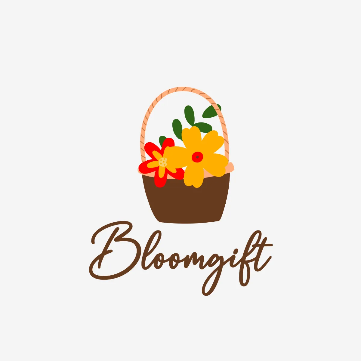 Free Gift Shop Flower Logo Template to Edit Online