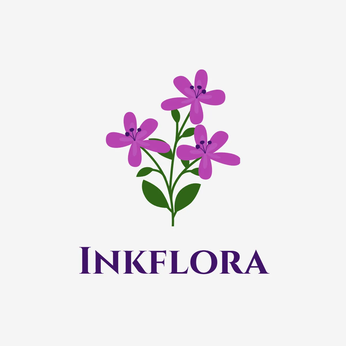 Free Stationery Flower Logo Template to Edit Online