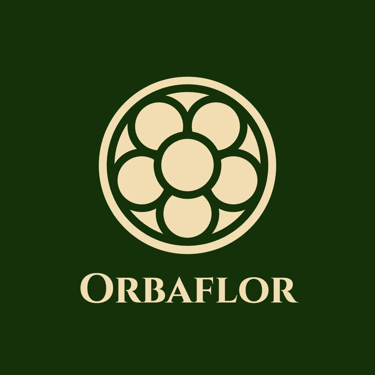 Free Circle Flower Logo Template to Edit Online