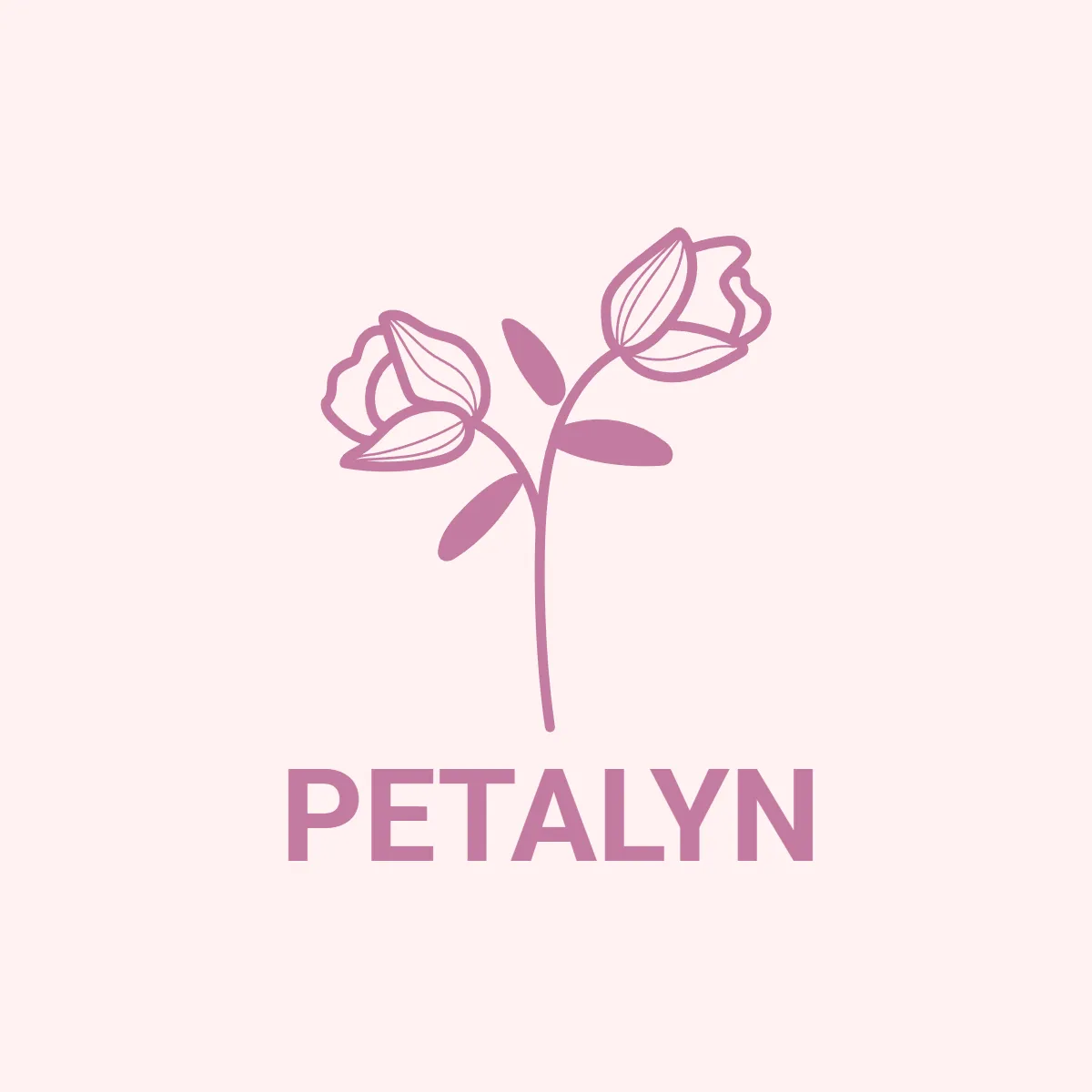 Free Soft Blossom Logo Template to Edit Online