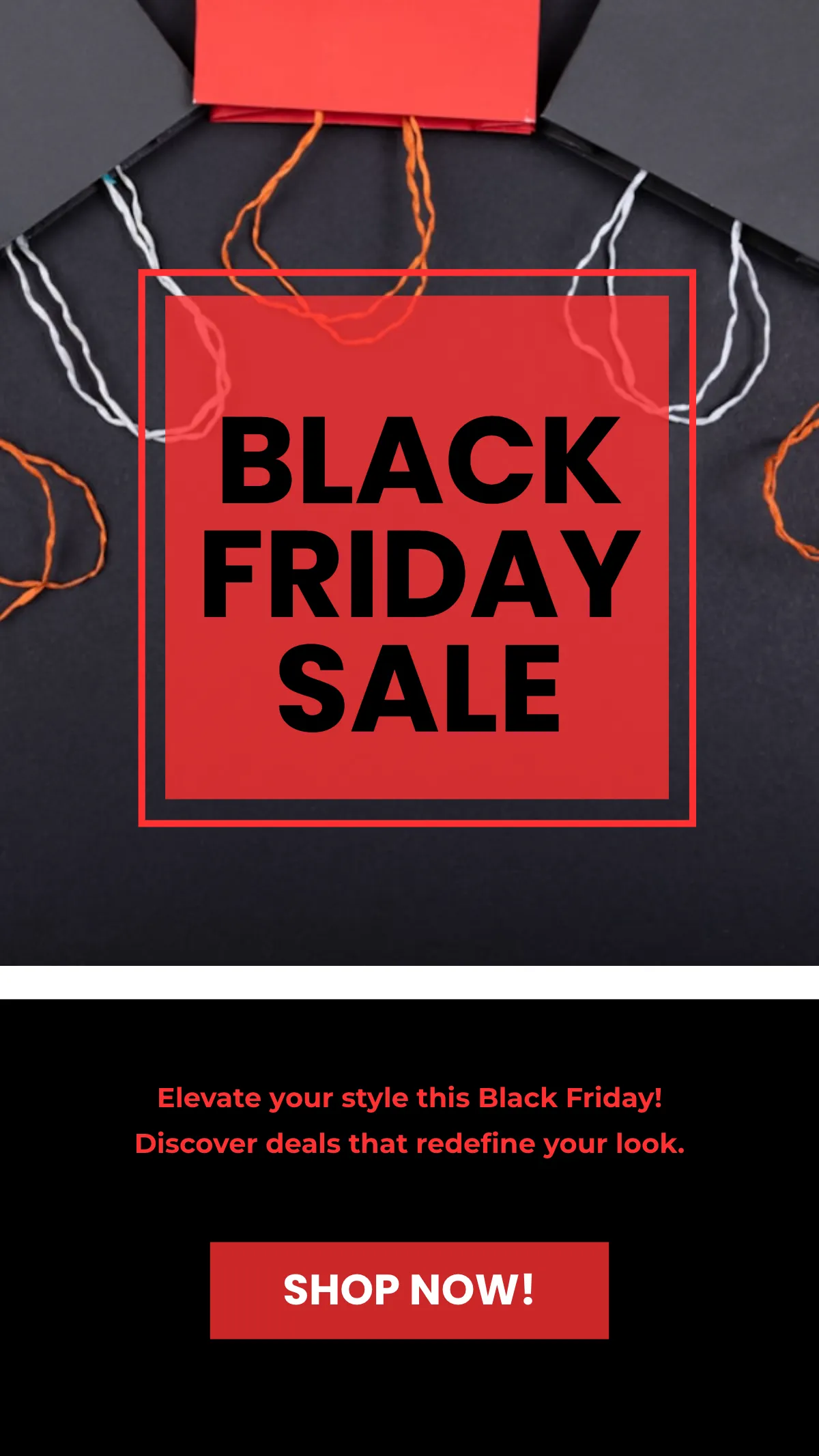 Typography Black Friday Social Media Template Typography Black Friday Social Media Template