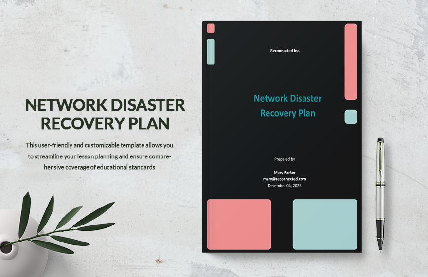 Business Disaster Recovery Plan Template
