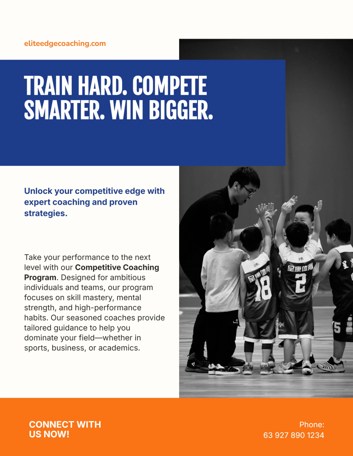 Free Competitive Coaching Flyer Template to Edit Online Free Competitive Coaching Flyer Template to Edit Online