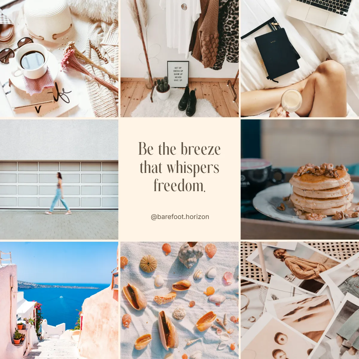 Aesthetic Feed Planner Instagram Grid Template