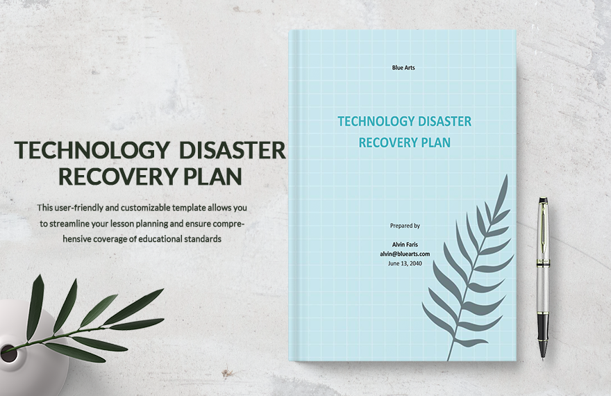 Technology Disaster Recovery Plan Template