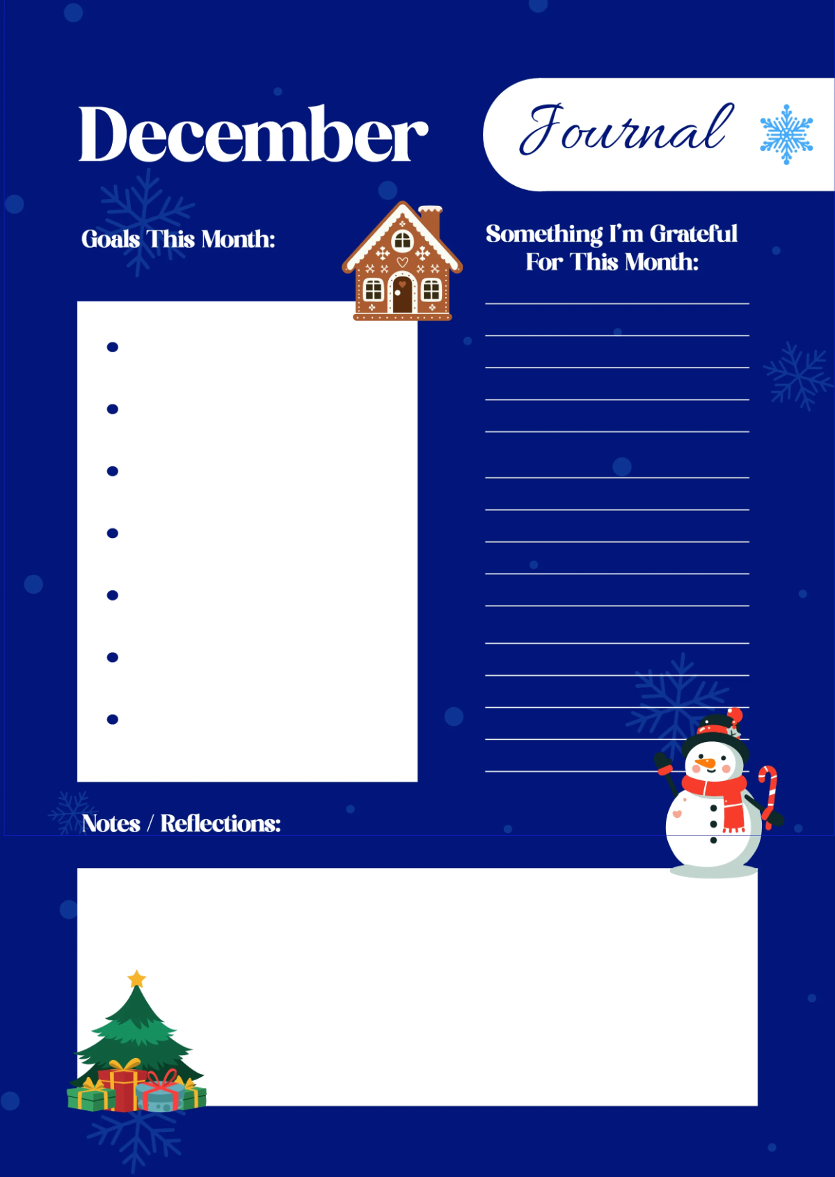 Free Blank December Bullet Journal Template to Edit Online Free Blank December Bullet Journal Template to Edit Online
