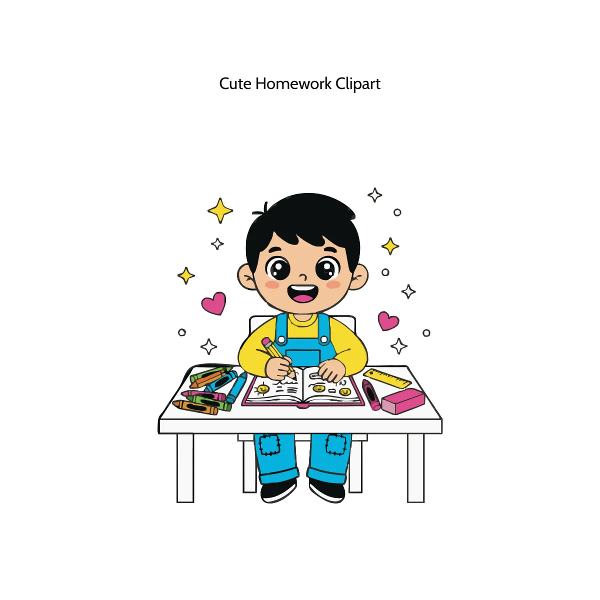 Cute Homework Clipart Cute Homework Clipart