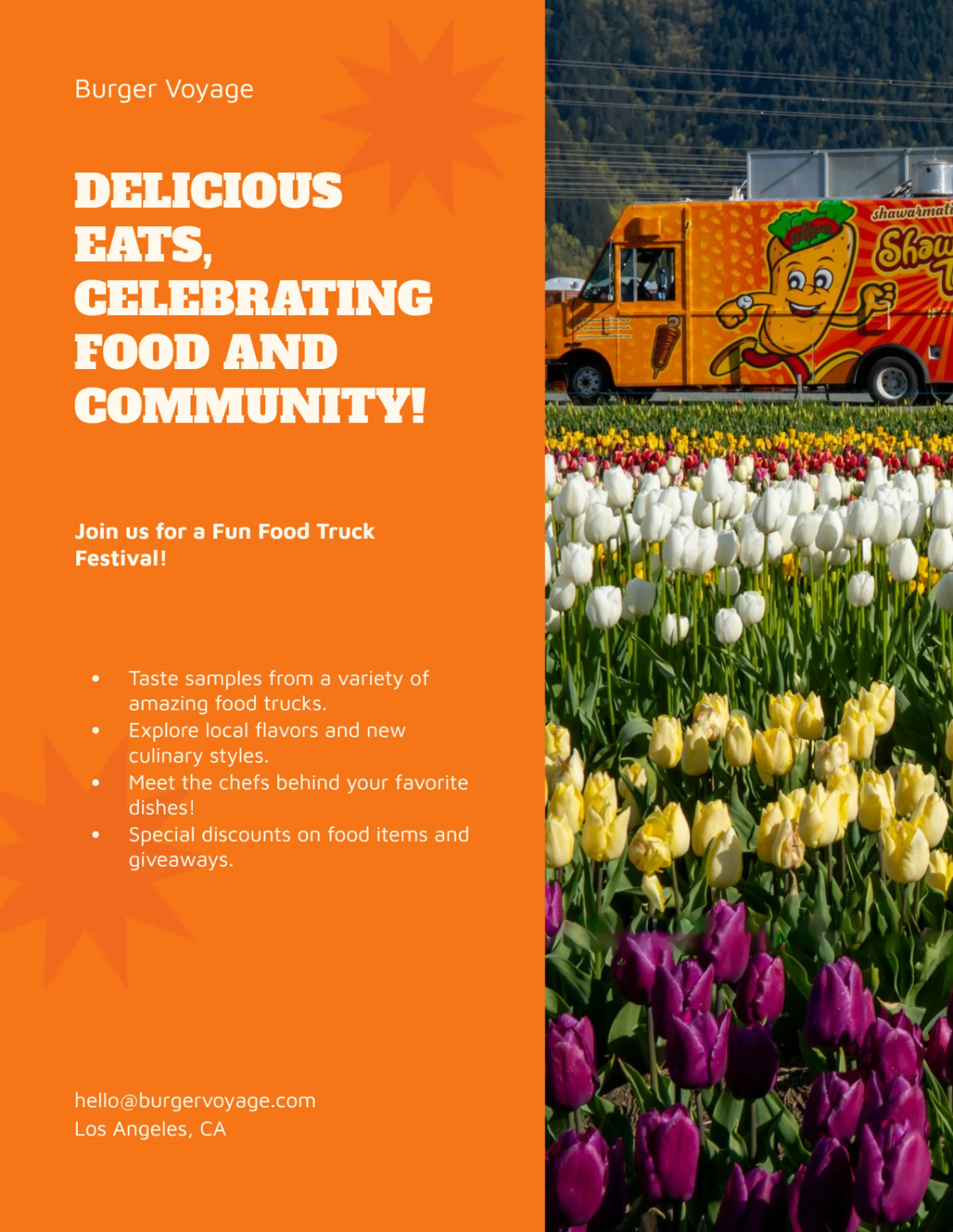 Free Festival Food Truck Flyer Template to Edit Online Free Festival Food Truck Flyer Template to Edit Online