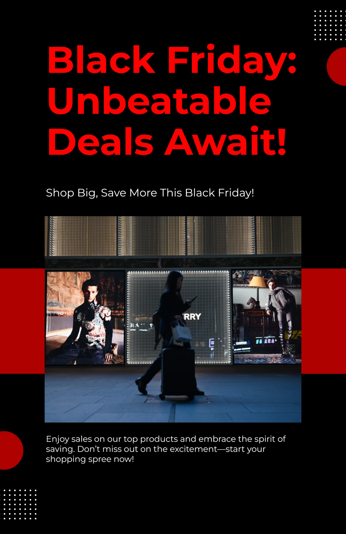 Black Friday Special Sale Poster Template Black Friday Special Sale Poster Template