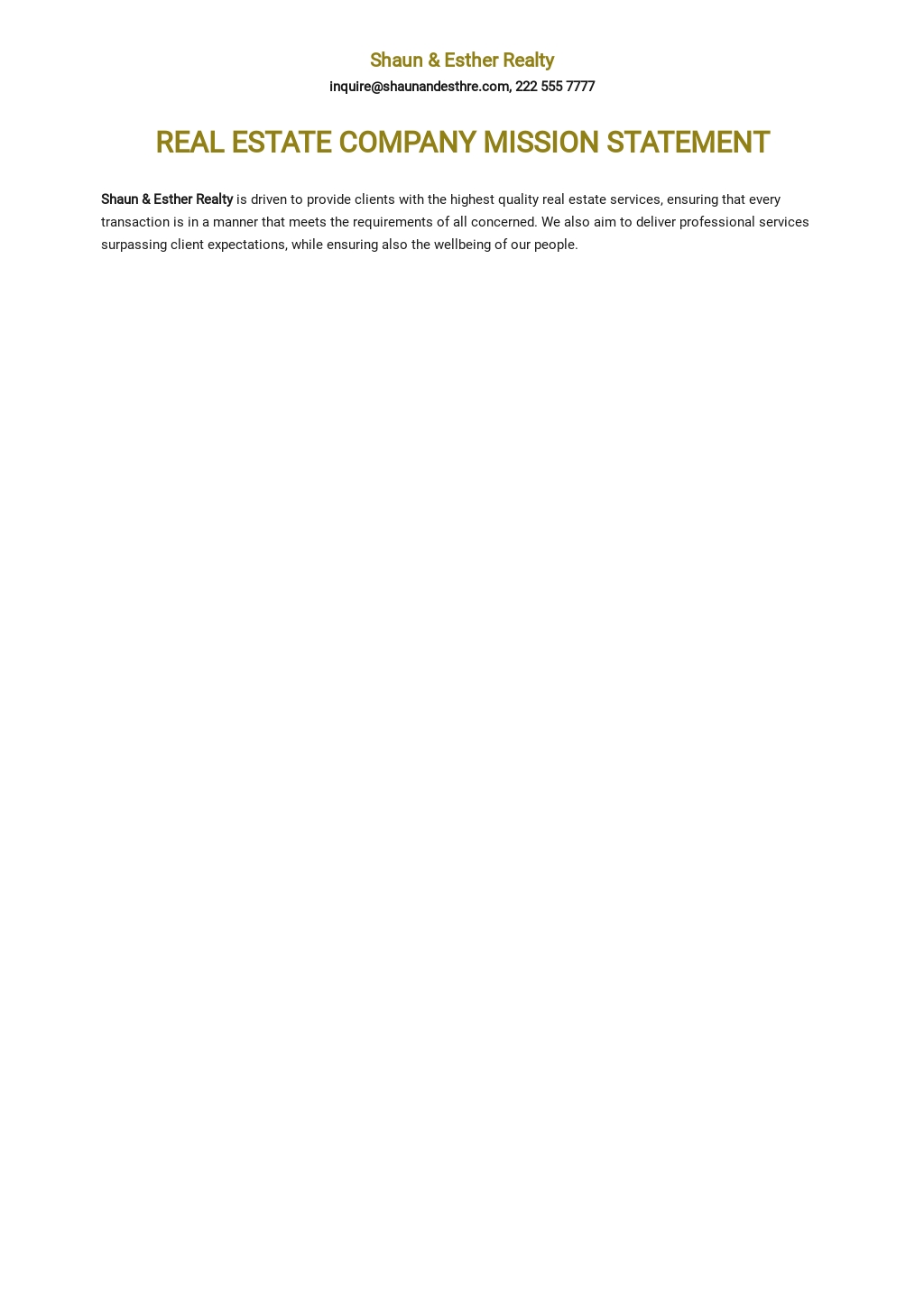Real Estate Company Sample Mission Statement Template.jpe
