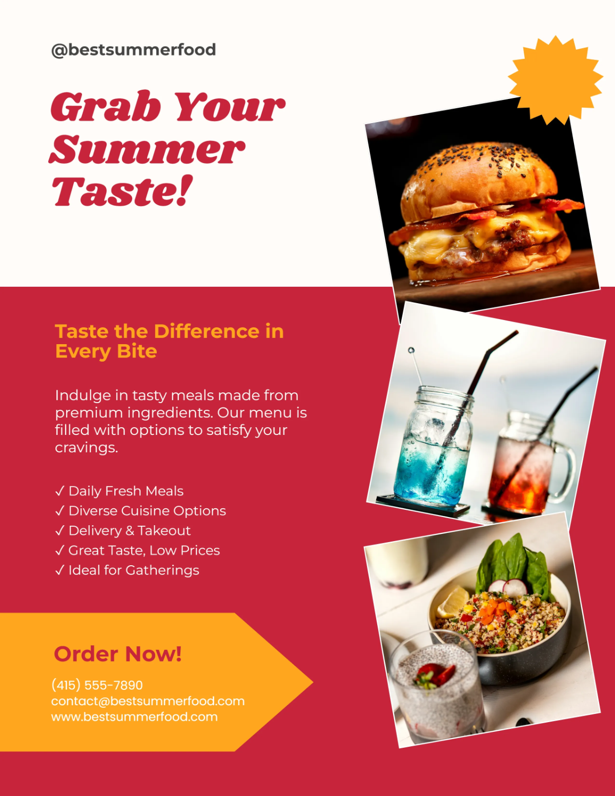 Free Printable Summer Flyer Template to Edit Online Free Printable Summer Flyer Template to Edit Online