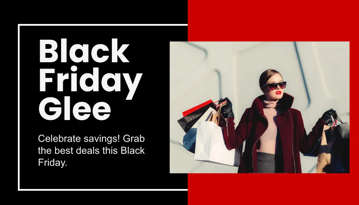 Minimalist Black Friday Card Template to Download Minimalist Black Friday Card Template to Download