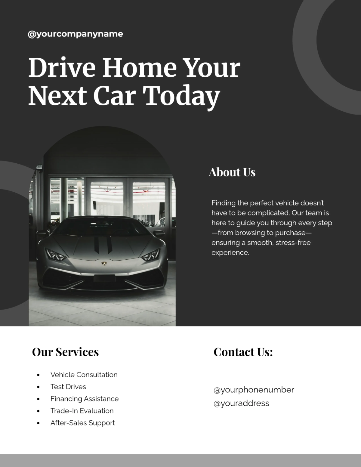 Free Luxury Car Flyer Template to Edit Online Free Luxury Car Flyer Template to Edit Online
