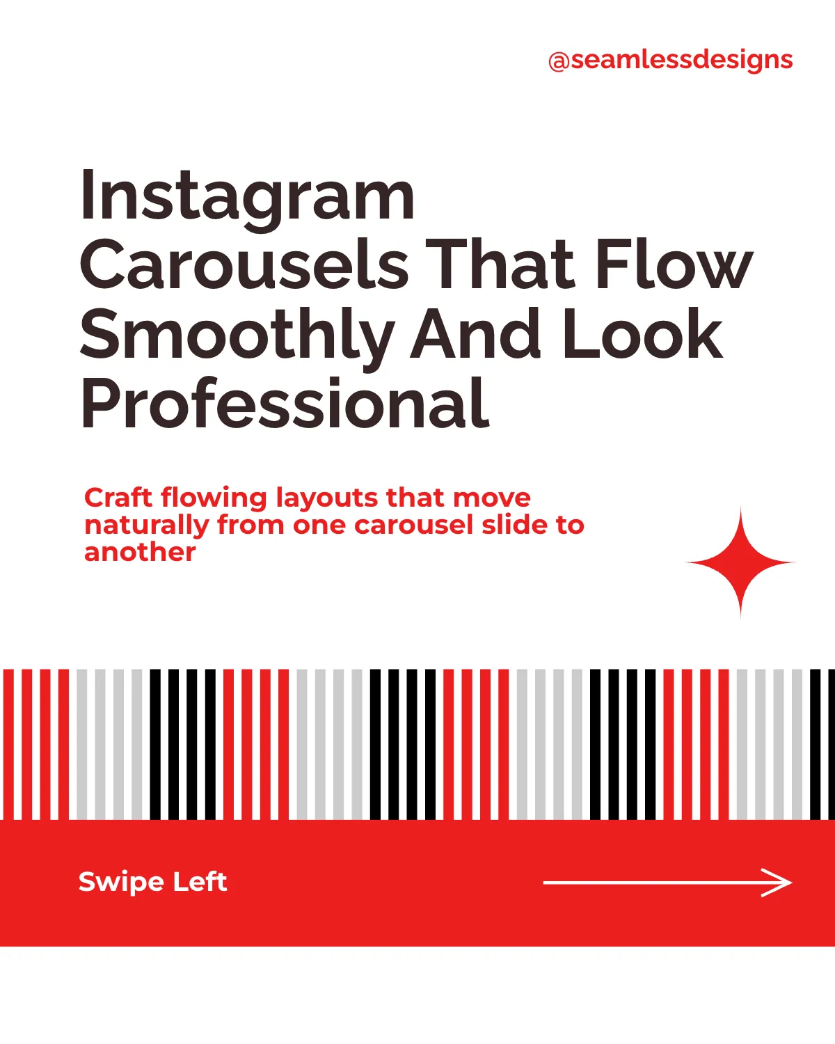 Free Seamless Instagram Carousel Template to Edit Online