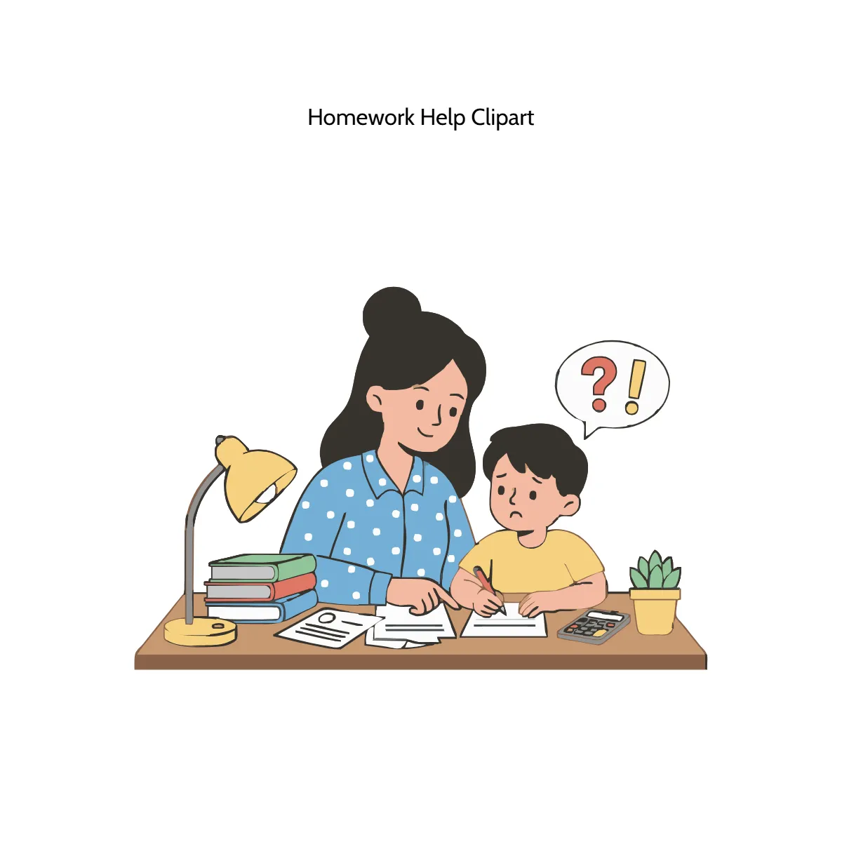 Free Homework Help Vector Clipart (PNG, SVG) to Edit Online