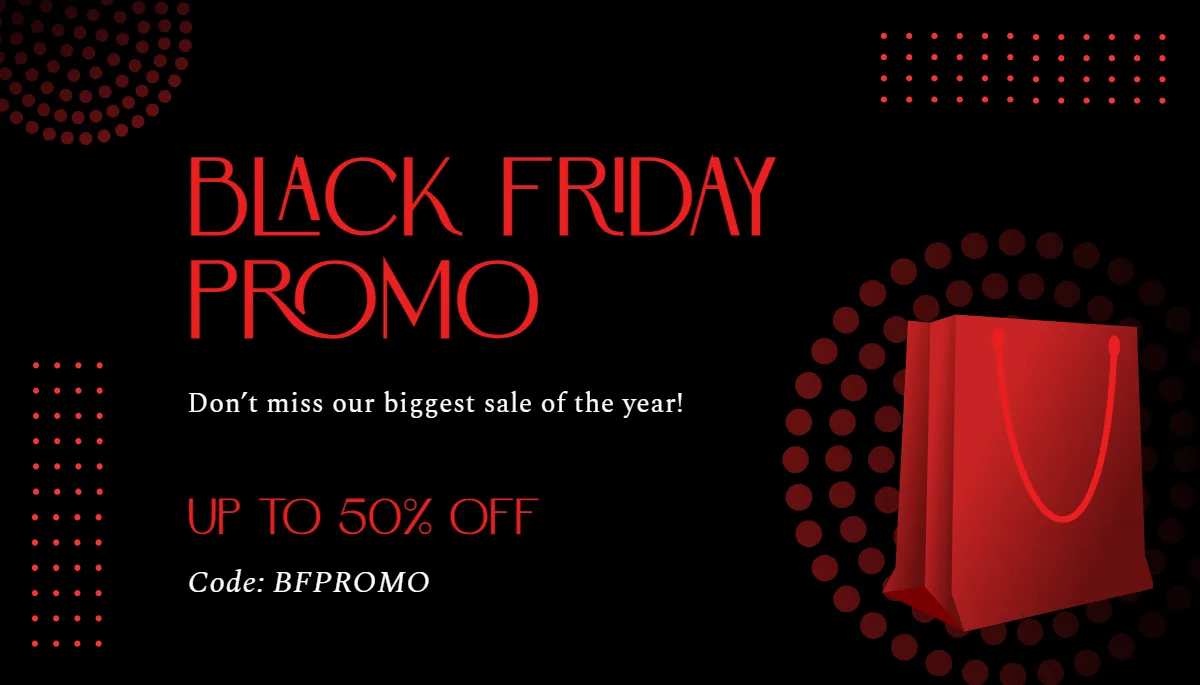 Free Black Friday Promo Card Template to Edit Online Free Black Friday Promo Card Template to Edit Online