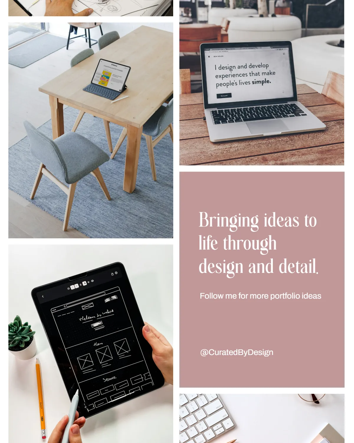 Portfolio Instagram Grid Template