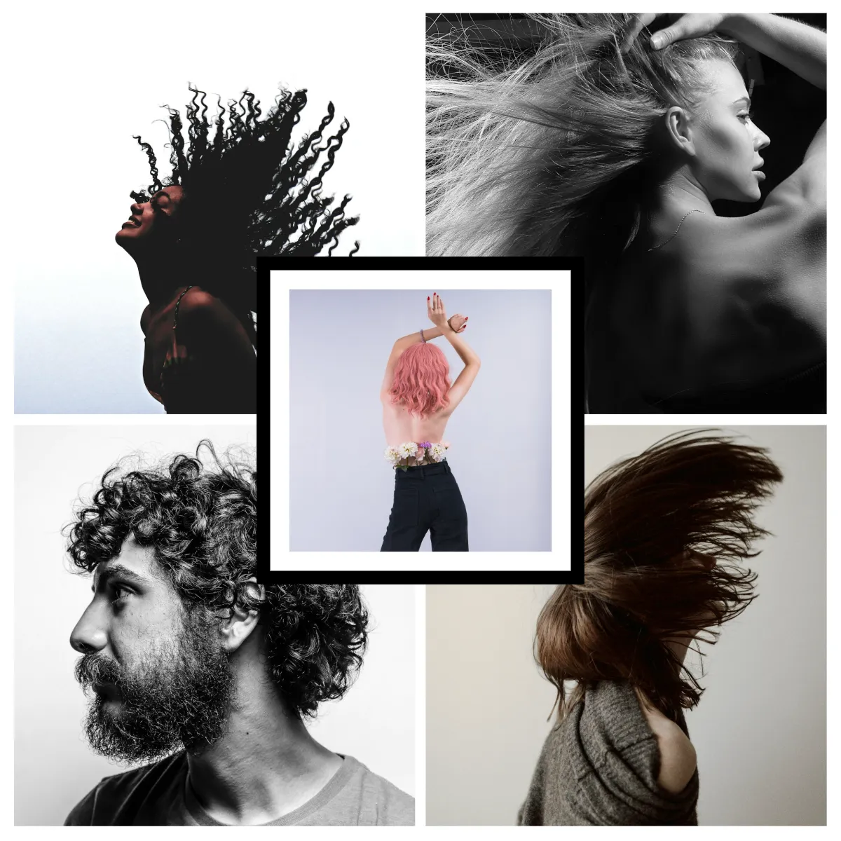 Sleek Instagram Grid Template