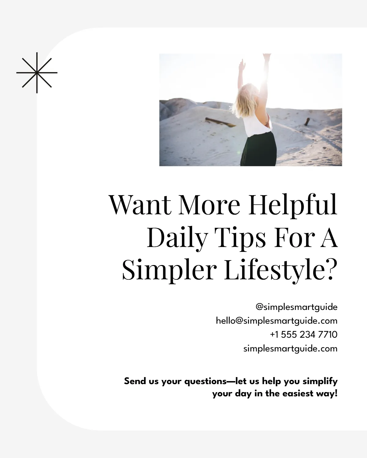 Free Simple Tips Instagram Carousel Template to Edit Online